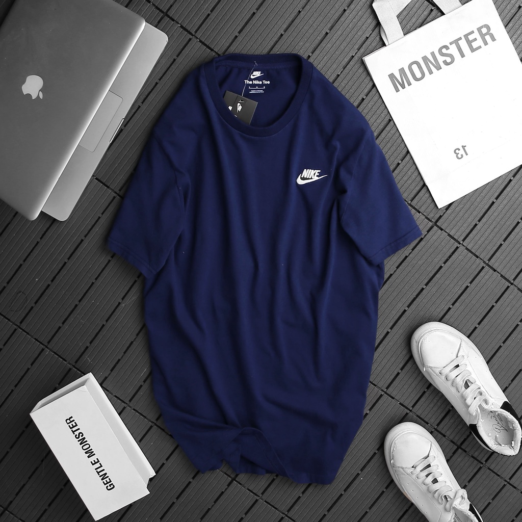 N.I.K.E - Áo thun thể thao Nike Sportswear Men's Club Tee - Xanh navy
