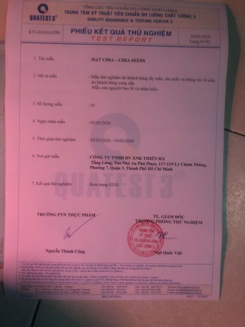 Hạt Chia Mỹ Sunfood 250g