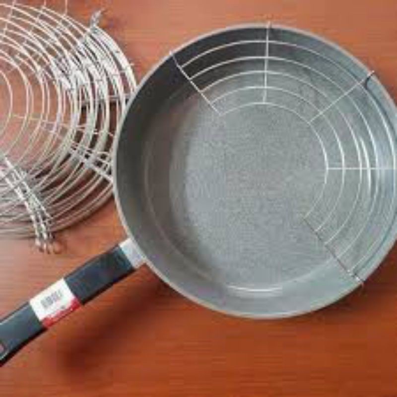 VỈ GÁC CHẢO CHIÊN RÁN DẦU MỠ LOẠI DÀY INOX