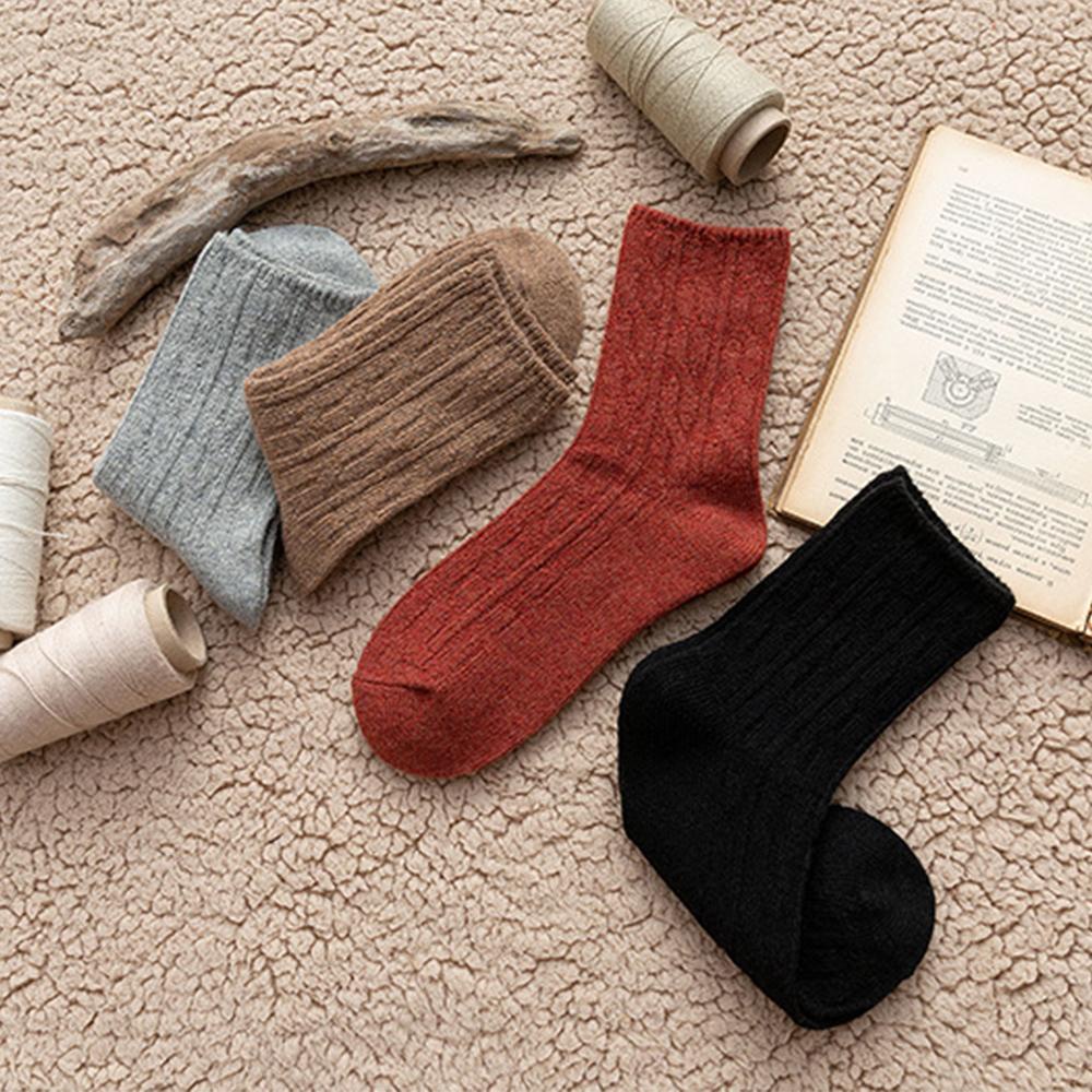 AROMA Đôi Vớ ThoáNg Khí HọA TiếT Dễ Thương ThờI Trang Thu Đông Cho Nữ