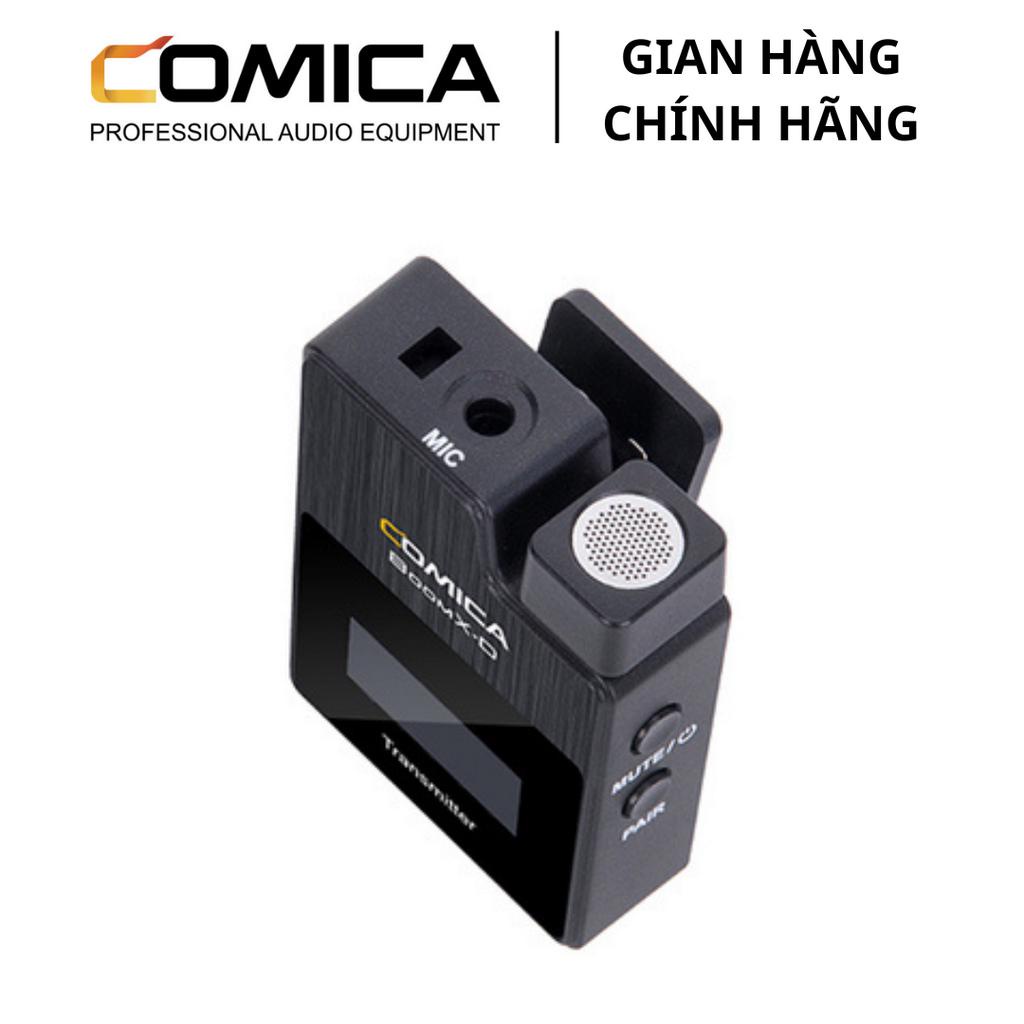 COMICA BOOMX-D D1 / D2 - Mic Thu Âm Không Dây Cho Điện Thoại & Máy Ảnh - Hàng Chính Hãng / Bảo Hành 12 Tháng
