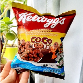 Bánh/Ngũ cốc ăn sáng Kellogg’s Froot Loops/Coco Loosp/Frosties - Gói 15G