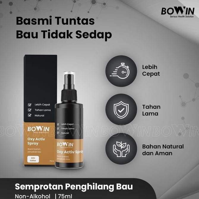 Xịt Khử Mùi Chân Bowin Oxy Activ Mã 713