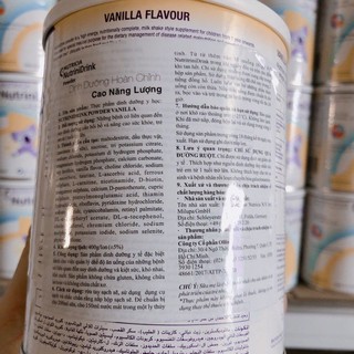 (Chính hãng date mới 5/2022) Sữa NutriniDrink Vani 400g (Tăng Cân trong 28 ngày)