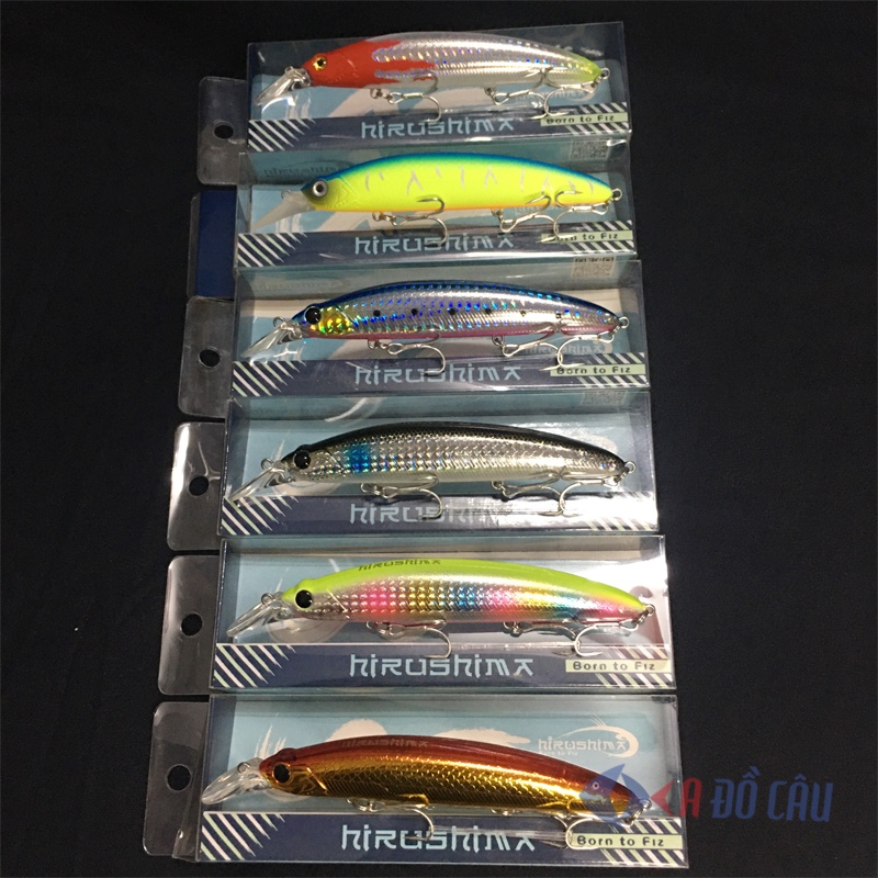 Mồi câu gành biển Minnow Hirushima Ronin 110