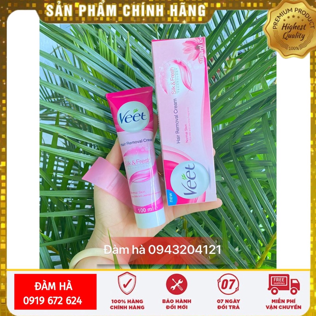 [Sẵn] Kem Tẩy Lông VEET 100 ml