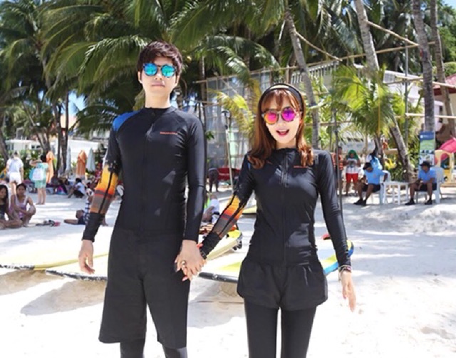 Bộ Đồ Bơi / Lặn Biển 3 / 5 Món Phong Cách Hồi Giáo Cho Cặp Đôi