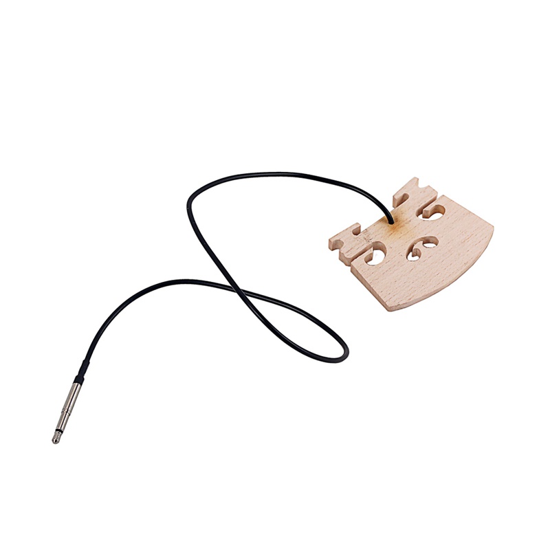1 Cầu Đàn Kèm Pickup Gắn Bên Trong Thay Thế Cho Đàn Violin Điện 4 / 4