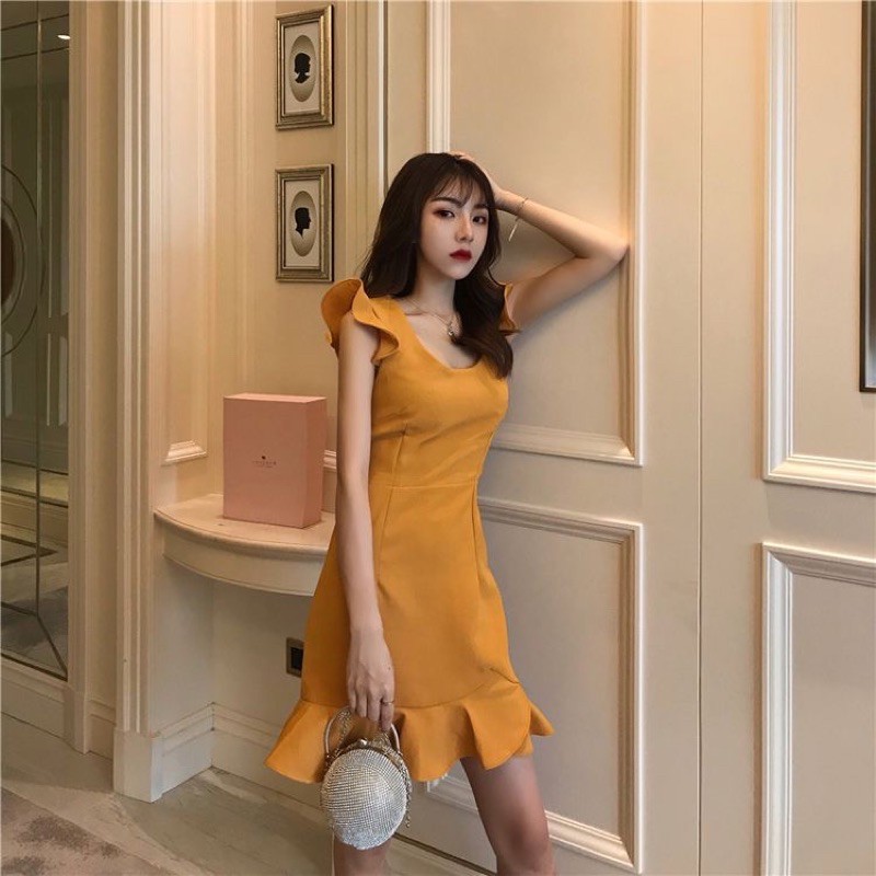 Đầm hotgirl dây lưng