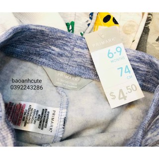 Set trộn 3 quần nỉ bông dày Primark