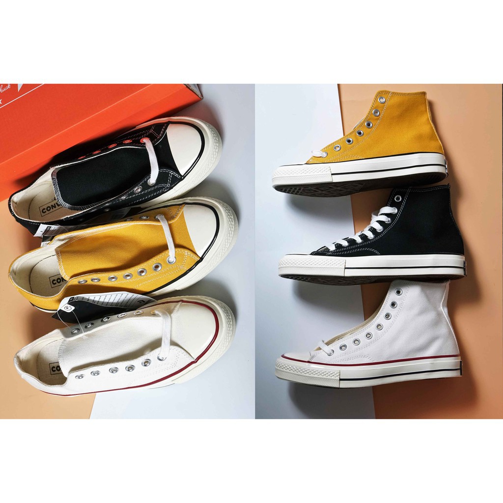 [GIÁ SỐC] Giày Converse 1970s Đen Trắng Cổ Cao Hàng 1:1