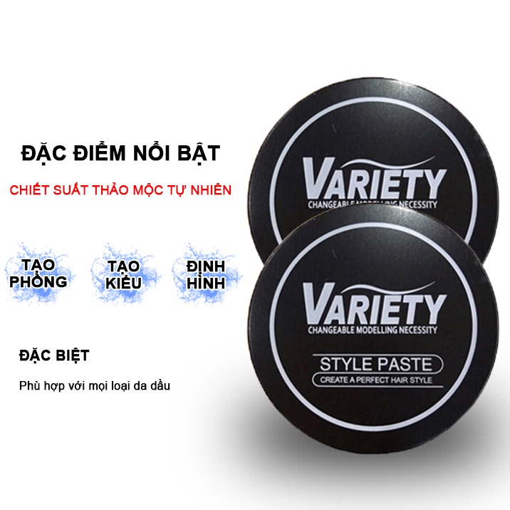 Sáp Vuốt Tóc Tạo Kiểu Dành Cho Nam VARIETY MATTE LASTING 100ml - Lamyra