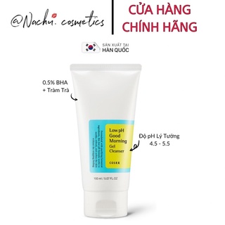 Sữa rửa mặt COSRX LOW PH GOOD MORNING GEL CLEANSER