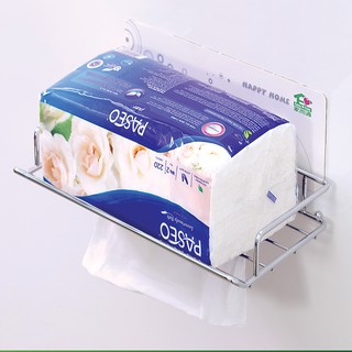 Giá để hộp giấy ăn dán hít