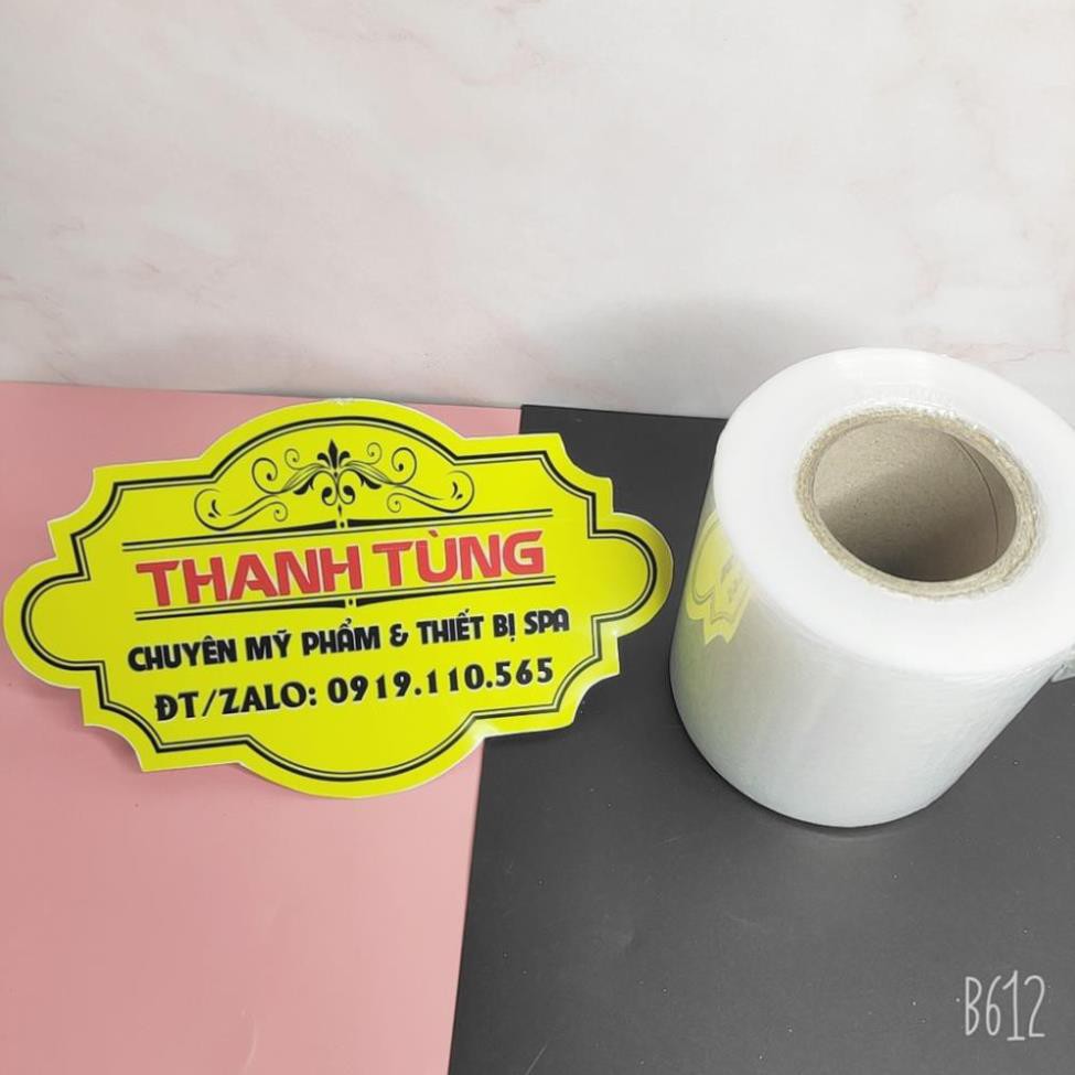 Cuộn Pe trắng 5cm ủ tê phun xăm, lăn kim hàng siêu dai loại dày