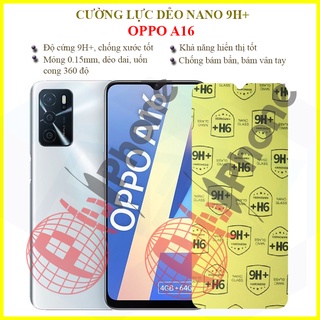 Dán cường lực dẻo nano Oppo A16