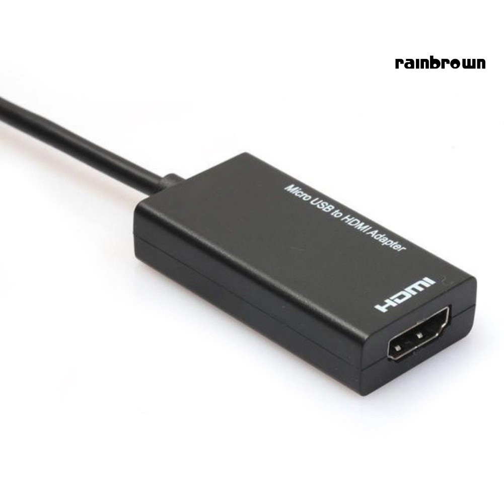 Cáp Chuyển Đổi Cổng Micro Usb Sang Hdmi Cho Điện Thoại Hdtv