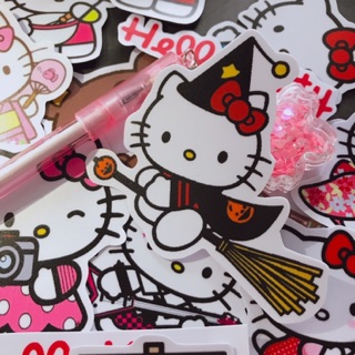 Set sticker Hello kitty hình dán