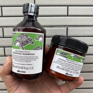 ✅[Davines-chính hãng] Dầu gội xả trường thọ DAVINES RENEWING 250mlx2