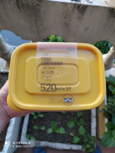 Thanh lý Sét 3 Hộp Nhựa 520ml E.Zlock HLE6300 Hàng mới