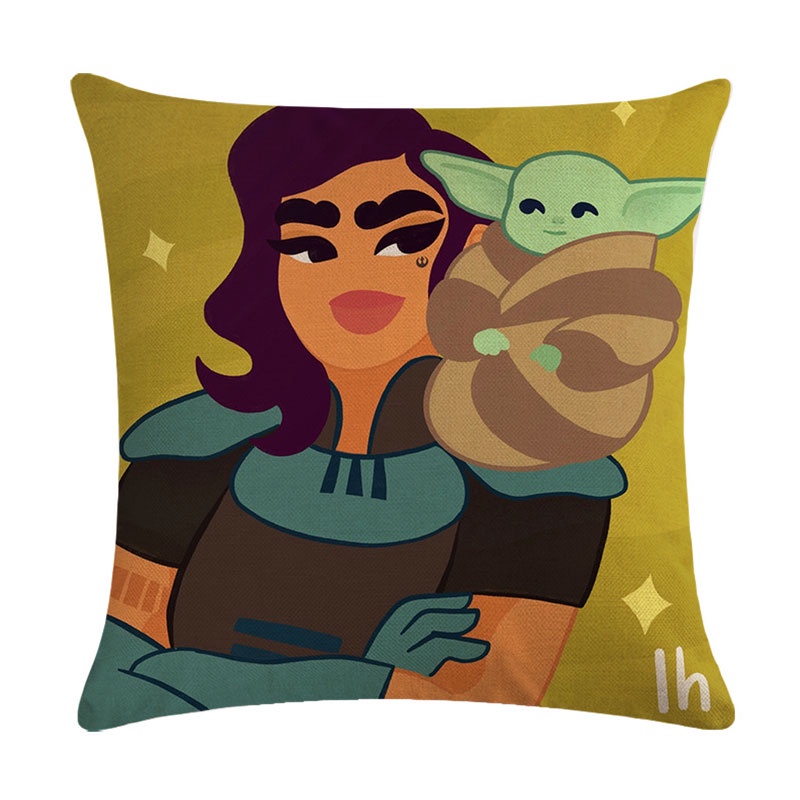 Áo Gối 45*45cm In Hình Phim Star Wars
