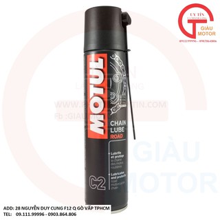 DT - CHAI XỊT SÊN MOTUL CHAIN LUBE C4 400ML