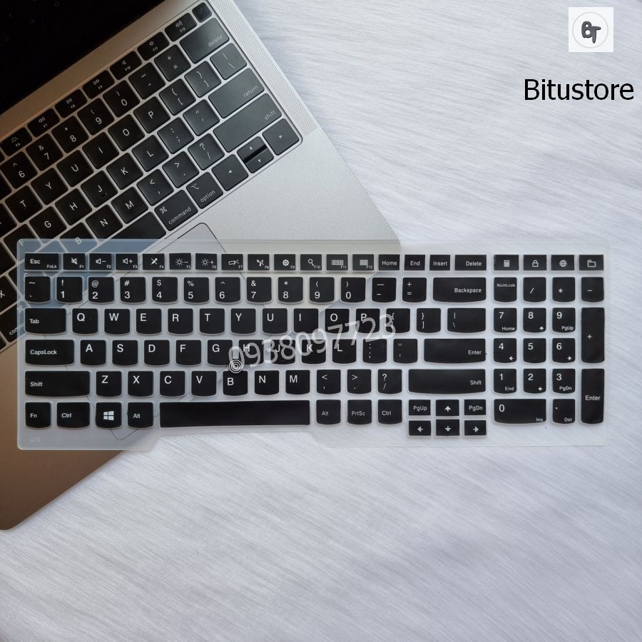 Ốp bàn phím laptop Lenovo 15 inch type 1B - Kiểu ôm phím