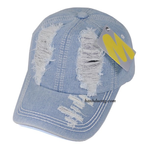 Nón kết jean nam bụi, mũ lưỡi trai jean thiết kế độc đáo, sáng tạo dành cho cả nam và nữ