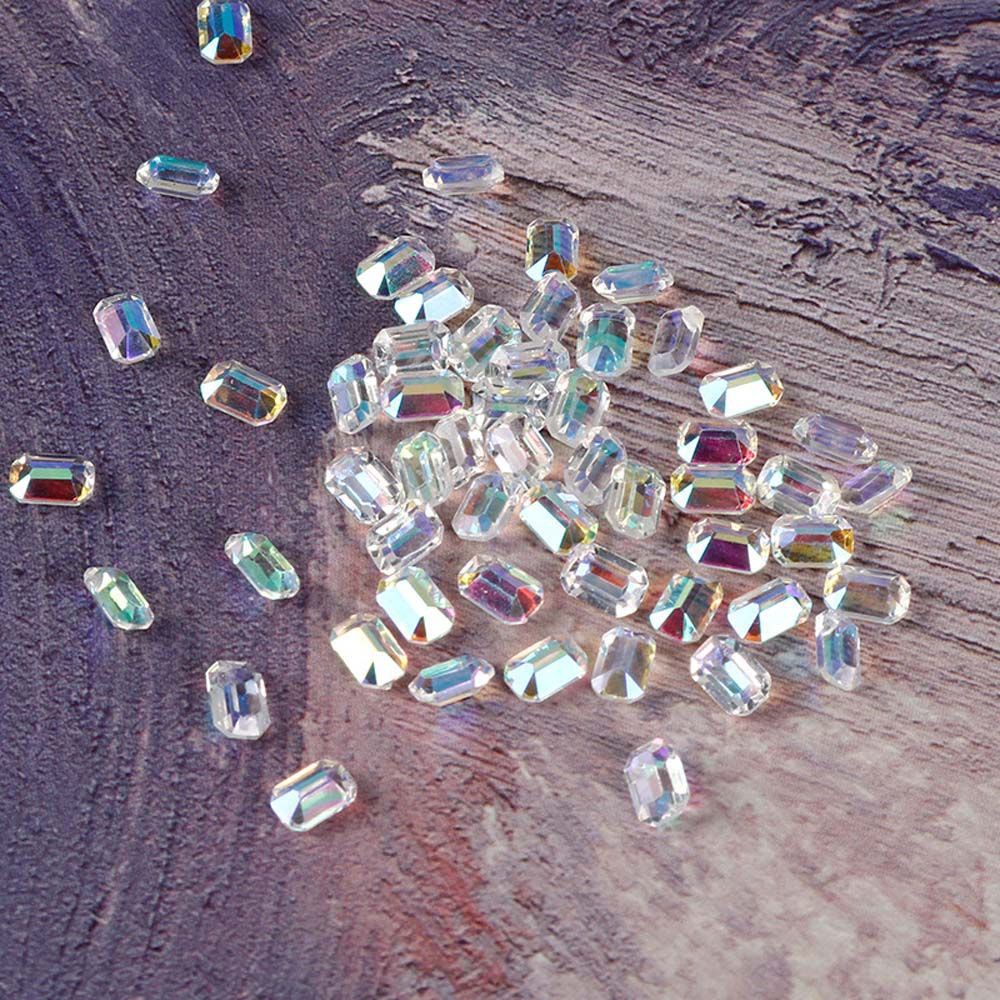 [Hàng mới về] Đá trang trí móng nghệ thuật nhiều màu sắc trong suốt lấp lánh đẹp mắt