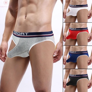 Underwear Backless G-String Machine Washable Men Panties Thong Underpants