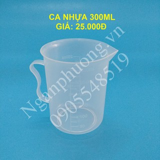 Ca đong 300ml nhựa có vạch chia
