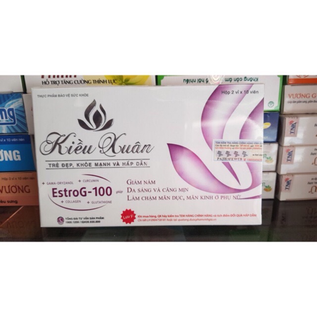 Thực phẩm chức năng viên uống KIỀU XUÂN