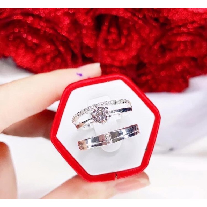 Nhẫn đôi bạc….