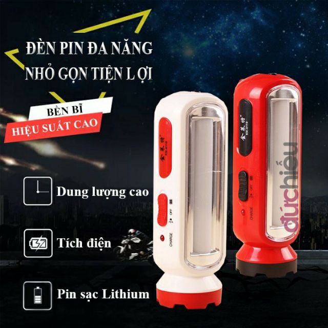 Đèn Pin Sạc Led KN-4110 chuẩn loại 1.BH 12 tháng