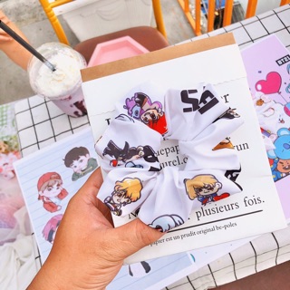[Hot - Freeship] Buộc tóc Srunchies BTS dành cho Army cực chất