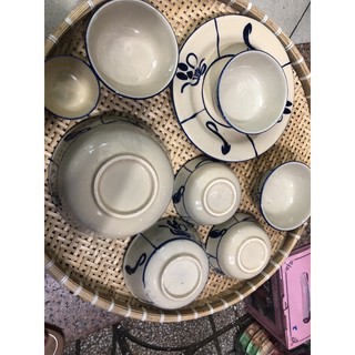 bộ chén cổ sưa