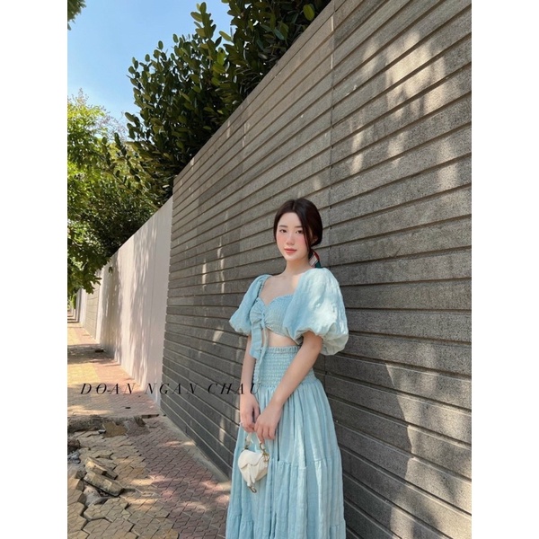 Váy Maxi Đũi 3 món đi biển siêu xinh🌼Phong cách sexy quyến rũ | BigBuy360 - bigbuy360.vn