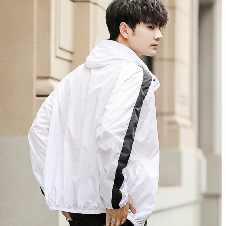 ÁO KHOÁC DÙ NAM CÓ MŨ CỰC CHẤT NGẦU , PHONG CÁCH HÀN QUỐC 2021
