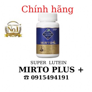 thuốc bổ mắt Super Lutein Mirto Plus 100% chính hãng