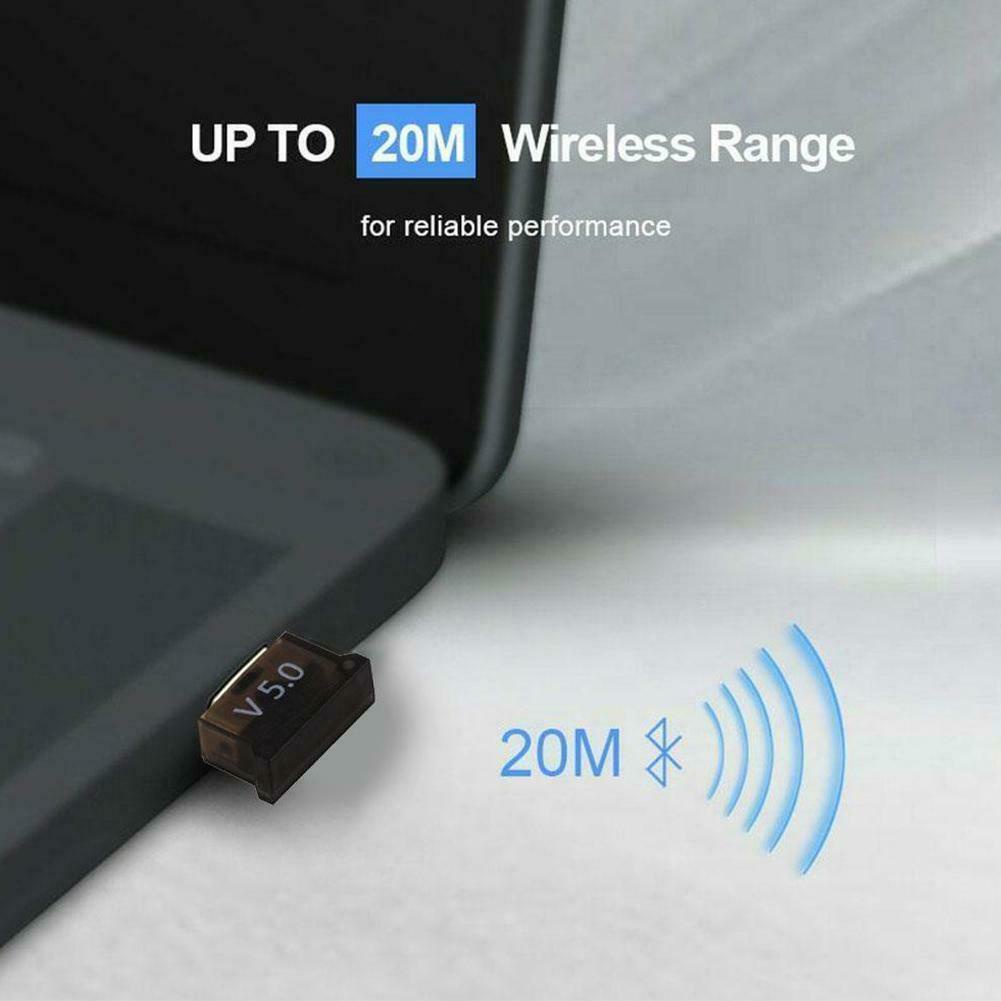 Usb Thu Tín Hiệu Bluetooth 5.0 Không Dây Cho Pc Laptop Máy Tính H4M6