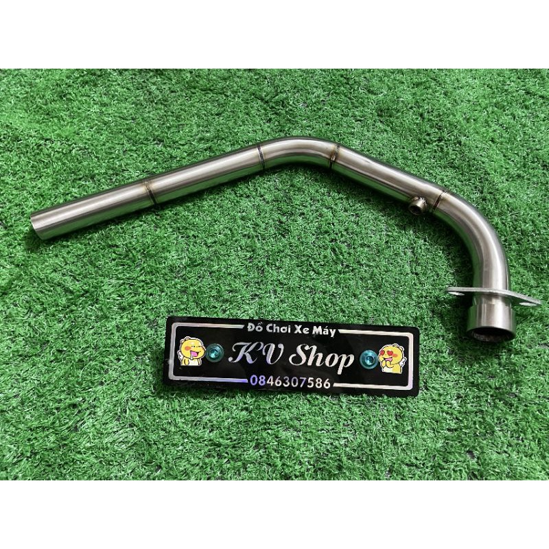 Cổ pô CBR150R 2019 - 2022, bầu hơi tổ ong inox 304
