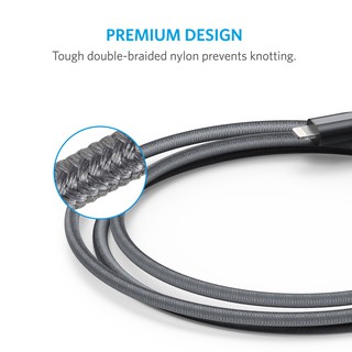 Cáp sạc ANKER PowerLine+ Lightning Dài 0.9m [không kèm túi da] - A8121H