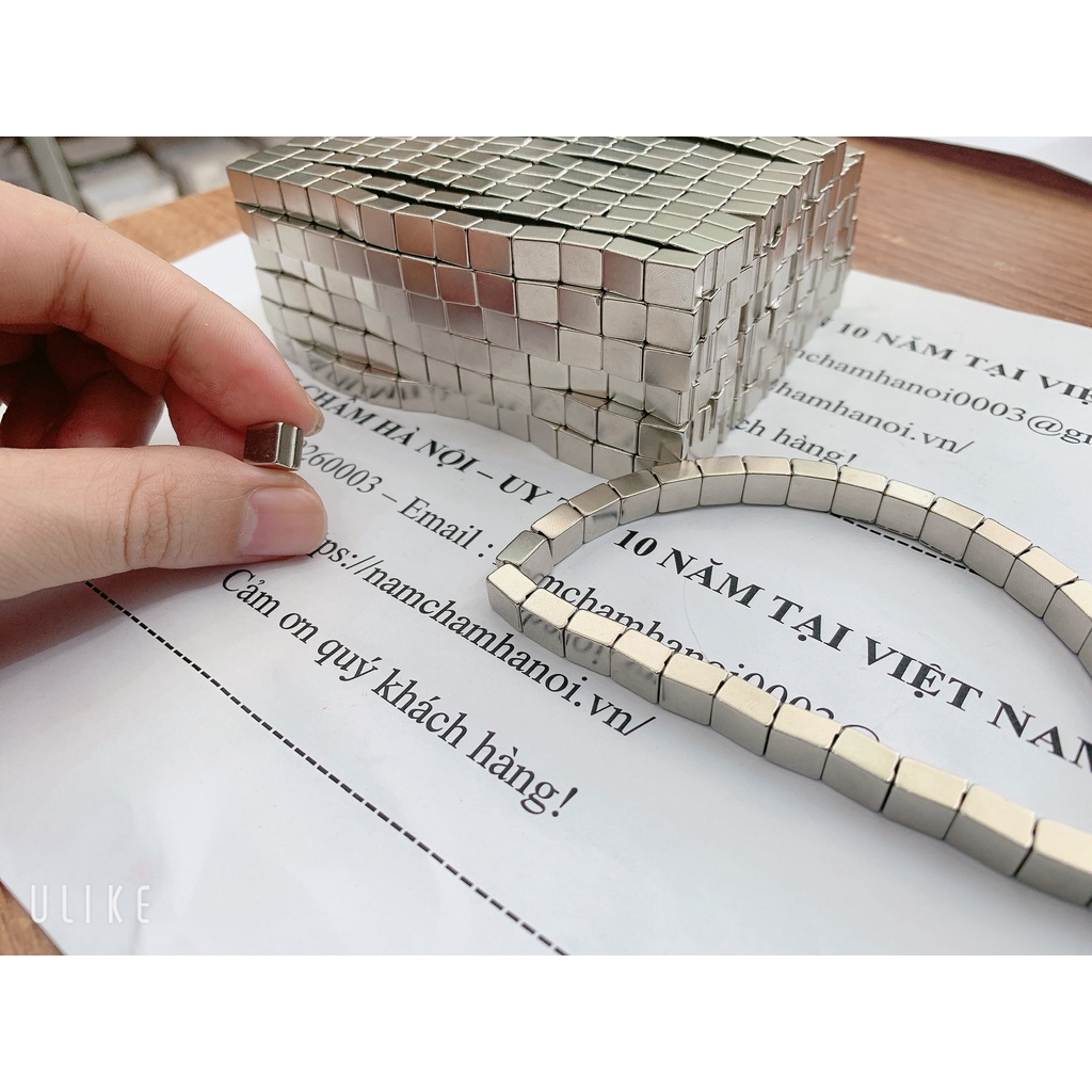 Nam châm xếp hình kích thước 7x5x8mm, nam châm xếp hình vòng cung, hình tròn