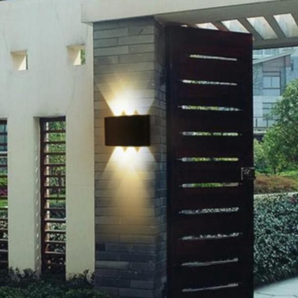 Đèn gắn treo tường hai đầu 6 tia trang trí decor phòng khách phòng ngủ hành lang ngoài trời