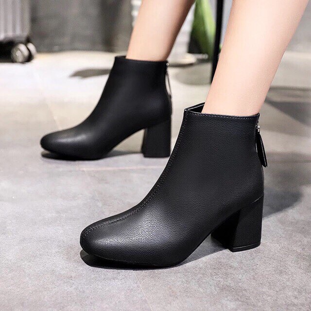 [Kèm ảnh thật] BÁN SỈ BỐT NỮ DA SẦN CAO CẤP FULL BOX KHOÁ SAU GÓT VUÔNG 7p DỄ ĐI SANG XỊN | BigBuy360 - bigbuy360.vn