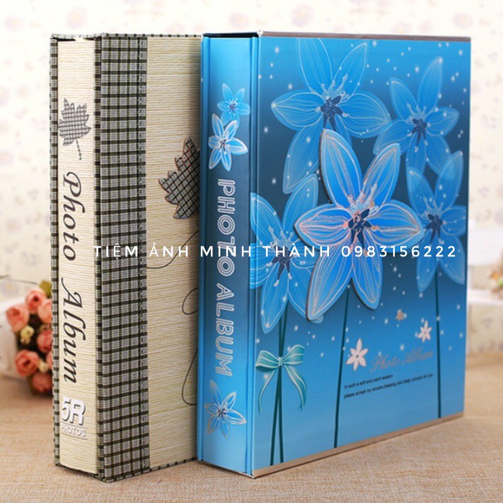 Album ảnh 3D đựng 200 ảnh 13x18 loại cao cấp tại Tiệm ảnh Minh Thành