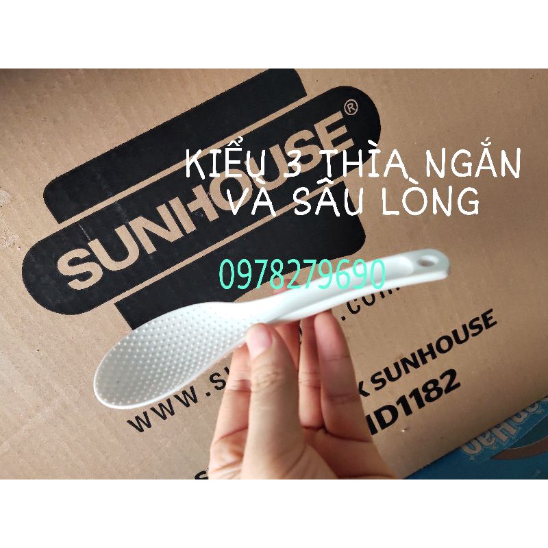 THÌA XƠI CƠM, MUÔI XƠI CƠM CHO NỒI CƠM ĐIỆN LOẠI CHỐNG DÍNH