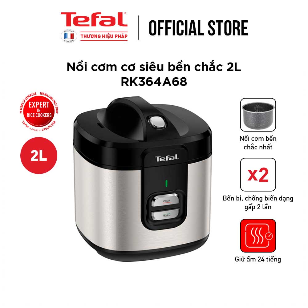 Nồi cơm điện cơ Tefal RK364A68 - 2L, 700W