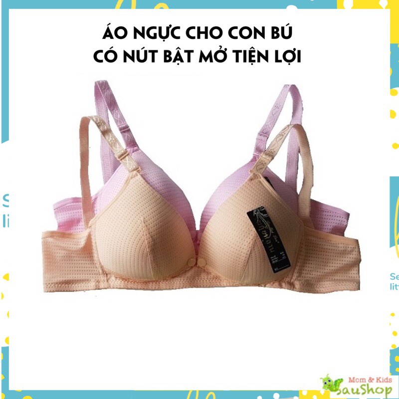 Áo Lót Cho Con Bú Áo Lót Bầu 3 Size 3 Màu Không Gọng Hàng Thông Hơi Thoáng Mát Cho 3 mùa Thương Hiệu Thái Lan