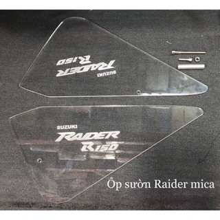 Mica che sườn trong suốt cho dòng xe Raider , Satria